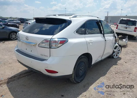 2012 Lexus Rx 350 из США, поврежденный, VIN 2T2ZK1BA8CC066444